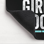 You Don't E Me I Coach Girls Hockey Coaches Mousepad (Ecke)