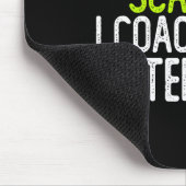 You Dont E Me I Coach Girls Tennis  Mousepad (Ecke)