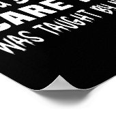 You Dont E Me I Was Taught By Nuns Christian _2  Poster (Ecke)