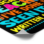 You Don't E Me I'm A Special Education Teacher Men Poster (Ecke)