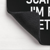 You Don't E Me. I'm From Detroit. Funny, Jokes Mousepad (Ecke)