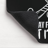 You Don't Have To Be Crazy To Play Field Hockey Bu Mousepad (Ecke)