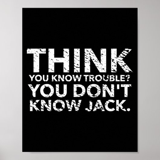 You Don't Know Jack  Poster (Vorne)