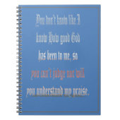 You Don't Know - Journal Notizblock (Vorderseite)