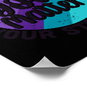 You Don't Let Your Story End Mental Health Message Poster (Ecke)