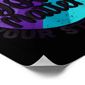 You Don't Let Your Story End Mental Health Message Poster (Ecke)