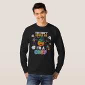 You Don't Scare Me I'm A Chef Can't Halloween Pump T-Shirt (Vorne ganz)