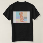 You Don't See A Leaf Changing - Growth Happens T-Shirt (Design Rückseite)