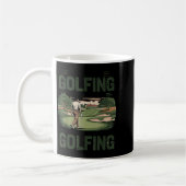 You Don't Stop Golfing When You Get Old Motivation Kaffeetasse (Links)