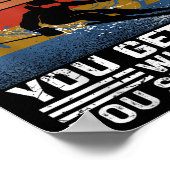 You Dont Stop Skiing When You Get Old Funny Skiing Poster (Ecke)