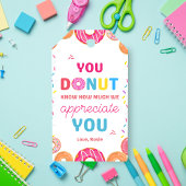 You Donut Know How Much We Appreciate You Teacher Geschenkanhänger