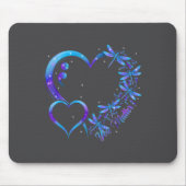 You Dragonfly Suicide Prevention Awareness Men Wom Mousepad (Vorne)