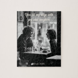 You Fill My Days With Joy – Personalized Love Puzzle