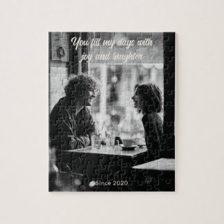 You Fill My Days With Joy – Personalized Love Puzzle