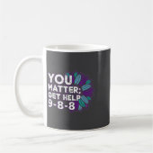 You Get Help Suicide Prevention The 988 Lifeline Kaffeetasse (Links)