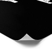 You Gimme Femur Funny Song Bone Puff Dark BG Poster (Ecke)