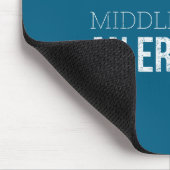 You Give My Middle Finger An Erection Angry Rage F Mousepad (Ecke)