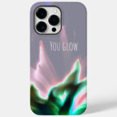 "You Glow" Abstrakte Blumenkunst Case-Mate iPhone Hülle (Rückseite)