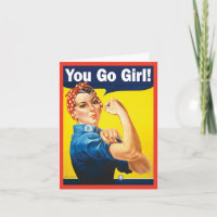 You Go Girl mit Klassiker Rosie der Niveter
