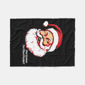 You Gonna Eat That Ckle Funny Santa Claus Christma Fleecedecke (Vorderseite (Horizontal))