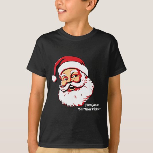 You Gonna Eat That Ckle Funny Santa Claus Christma T-Shirt (Vorderseite)