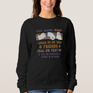 You Good Boo 988 Selbstmord- und Krisen-Notruf Gro Sweatshirt