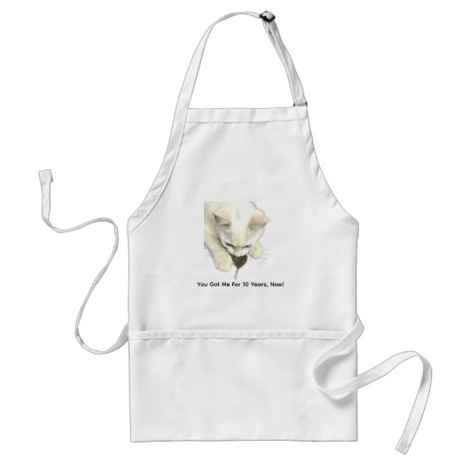 You Got Me!, Funny Anniversary Apron Schürze (Vorne)