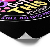 You Got This Don't Stress Do Your Motivational Tes Poster (Ecke)