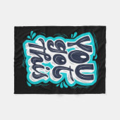 You Got This Insrational Motivational Quote Saying Fleecedecke (Vorderseite (Horizontal))