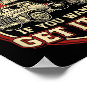 You Gotta Get Funny Dump Truck Driver Trucking Dad Poster (Ecke)