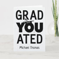 YOU Graduated Name and Date