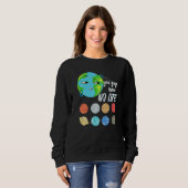 You Guys Have No Life Solar System Pun Astronomy Sweatshirt (Vorne ganz)