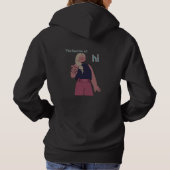 You Had Me at Hi – Cute Romantic Minimal Design Hoodie (Rückseite)