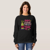 You Had Me At Merlot  Happy Valentine's Day Quotes Sweatshirt (Vorne ganz)
