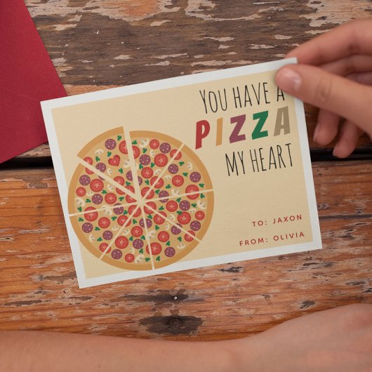 'You have a Pizza My Heart' Postkarte