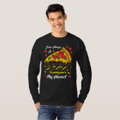 You Have A Pizza Of My Heart Valentines Day Cute H T-Shirt (Vorne ganz)