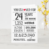 You Have Been Loved with Years Old + Karte (Gelbe Blume)