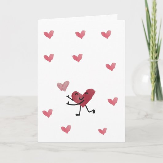 You Have Captured My Heart Valentine's Day Card Karte (Vorderseite)