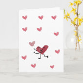 You Have Captured My Heart Valentine's Day Card Karte (Gelbe Blume)