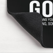 You Have Enemies_ Good. Winston Churchill Motivati Mousepad (Ecke)