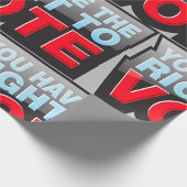 You Have the Right To Vote Geschenkpapier