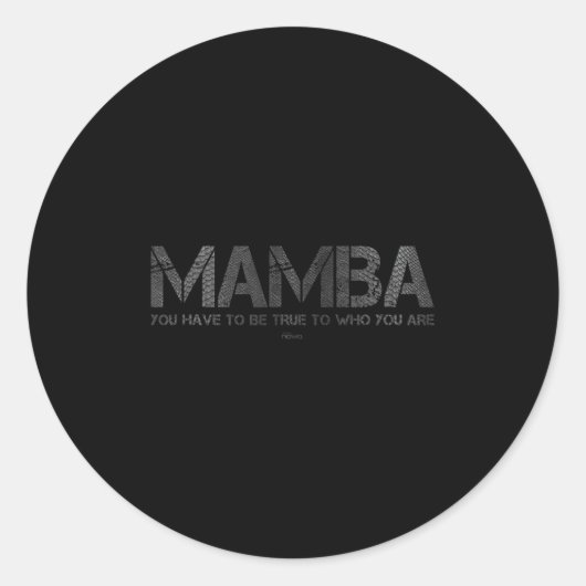 You Have To Be True To Who You Are Basketball Moti Runder Aufkleber (Vorderseite)