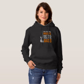 You Hear The Music But You Feel The Bass Guitar    Hoodie (Vorne ganz)