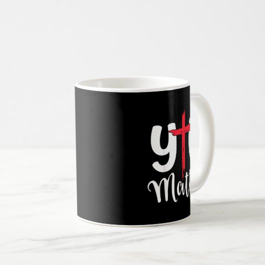 You Jesus Christian Religious Faith Kaffeetasse (VorderseiteRechts)
