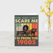 You Just Can't E Me I'm From The 1900s Funny Men W Karte (Gelbe Blume)