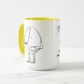 You keep me grounded tasse (Vorderseite Links)