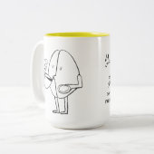 You keep me grounded zweifarbige tasse (Vorderseite Links)