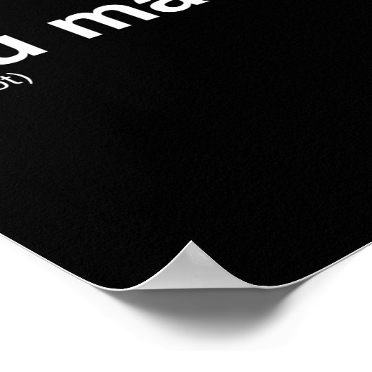 You Kindness A Lot  Poster (Ecke)