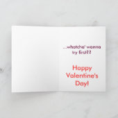 You kinky little freak... feiertagskarte (Innenseite)