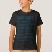 You Knew You Grew Up In New England When T-Shirt (Vorderseite)